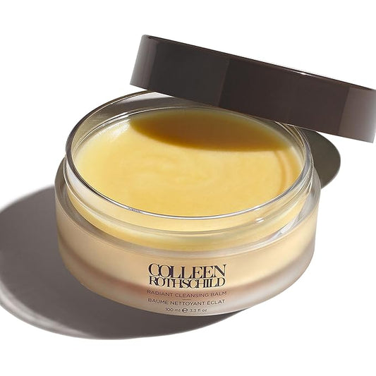 COLLEEN ROTHSCHILD Radiant Cleansing Balm | Deeply Cleanses, Soothes & Removes Makeup & Impurities | Restores Luminosity | Calms & Decongests | Combats Dehydration (3.3 fl oz)-GlimoraGlow