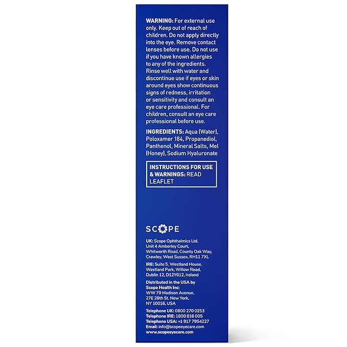 Optase Life Sensitive Eye Makeup Remover – Gentle & Effective for All Skin Types - Breakthrough Innovation vs Traditional Micellar Water - 100ml-GlimoraGlow