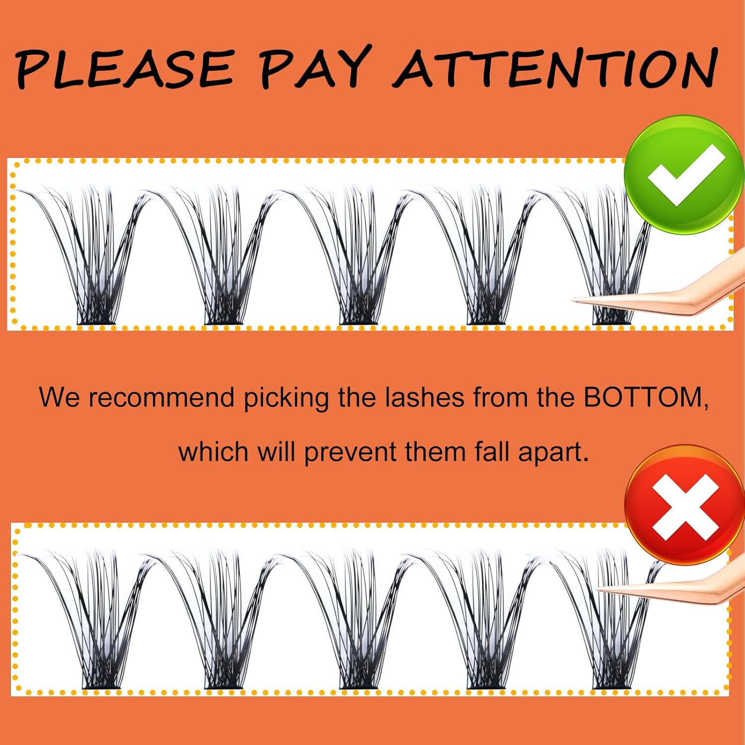 Lash Clusters 280pcs Individual Lashes Mixed Tray Eyelash Clusters VYNIXUS Cluster Eyelash Extensions Natural Cluster Lashes Soft (30D/40D-0.07D-Mix8-14)-GlimoraGlow