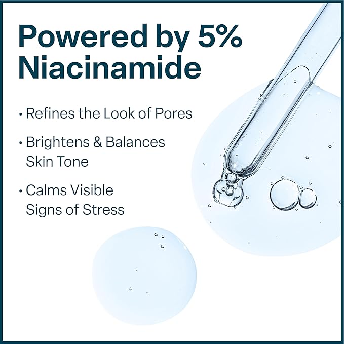 QRxLabs Niacinamide & Retinol Serum - 2 fl Oz - Niacinamide, Retinol & Arbutin - Anti-Aging Pore & Wrinkle Reducer - Fades Blemishes & Tightens Skin-GlimoraGlow