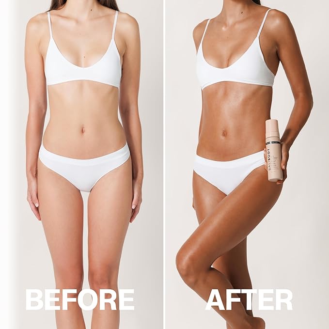 Bali Body Ultra Dark Self Tanner Mousse | Premium Sunless, Tanning Foam | Natural Green-Based Self Tan | Instant Bronze Fake Tan for All Skin Types, Vegan & Cruelty Free (200ml/6.7 fl oz)-GlimoraGlow