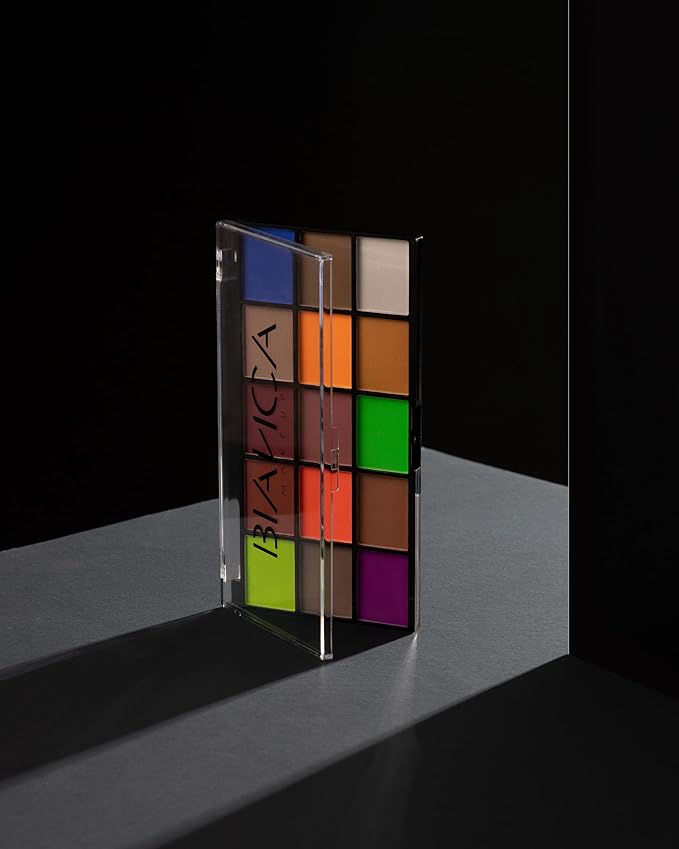 15 Colors Eyeshadow Palette | Versatile Range for Unlimited Eye Looks. (Neon)-GlimoraGlow