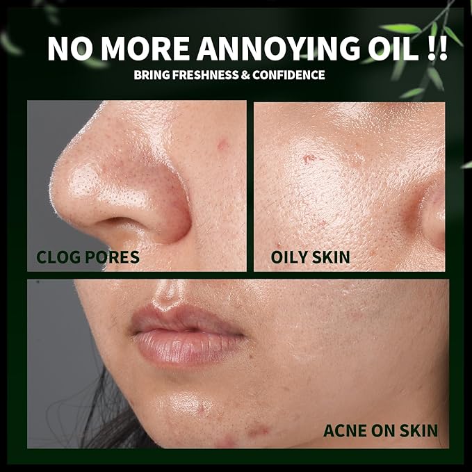 1200PCS Blotting Paper for Oily Skin, Natural Bamboo Charcoal Blotting Paper, 100 * 70MM Large Oil Blotting Sheets for Face, Makeup-GlimoraGlow