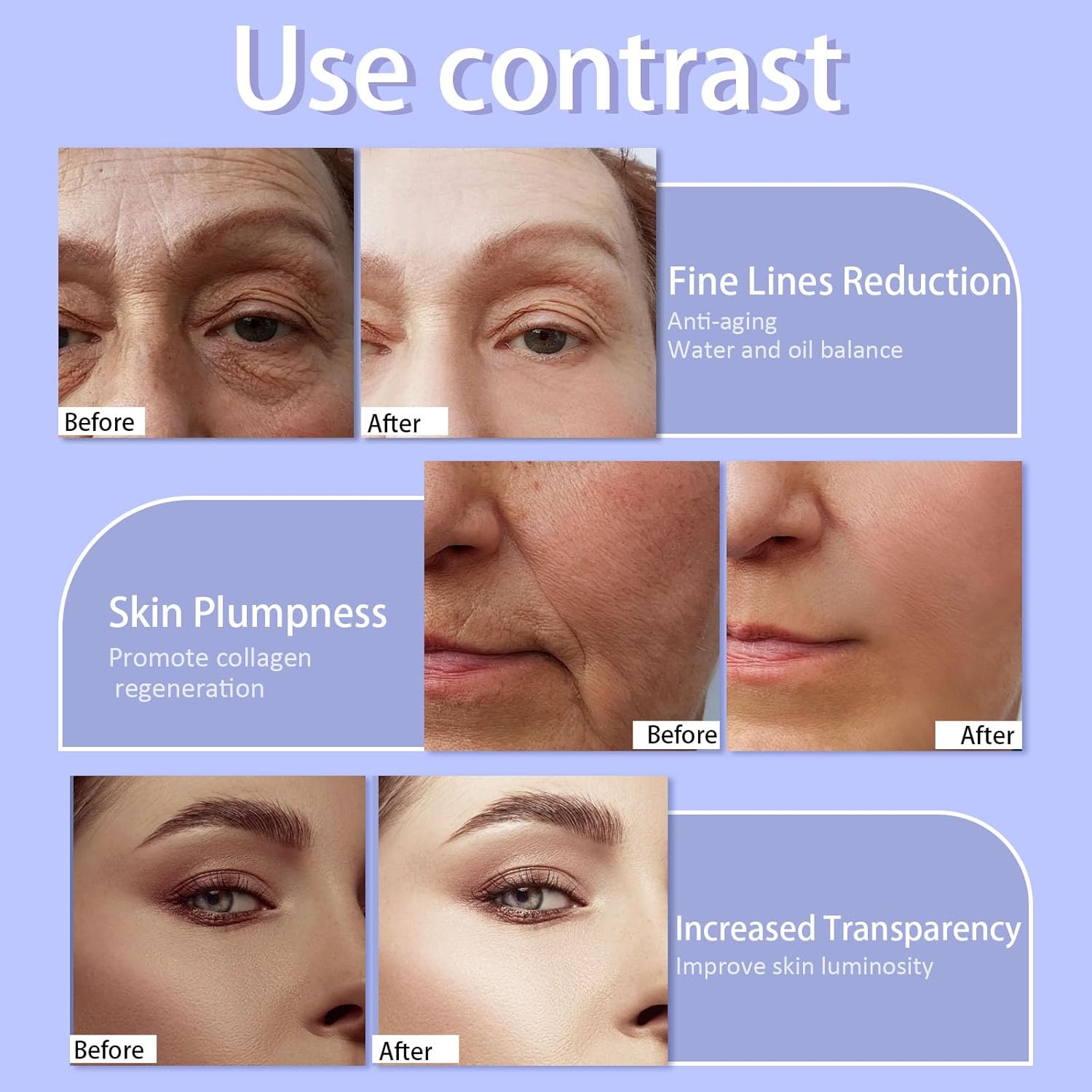 Dewy Skin Cream Moisture Surge Face Moisturizer Water Cream for Women with Purple Rice & Hyaluronic Acid - Rich Face Cream to Hydrate, Plump and Protect Dry and Combo Skin 50ml/1.7 fl oz-GlimoraGlow