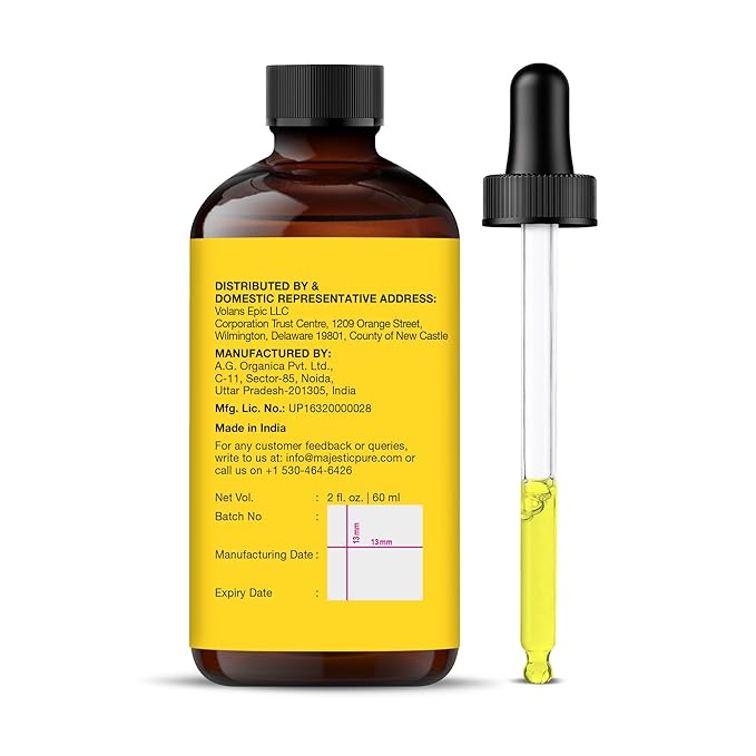 Majestic Pure Vitamin E Oil - 100% Pure & Natural, 70,000 IU | Premium Grade, Cold-Pressed and Tocopherol to Repair Dry, Damaged Skin | Moisturizing Skin, Hair and Scalp 2 Fl Oz-GlimoraGlow