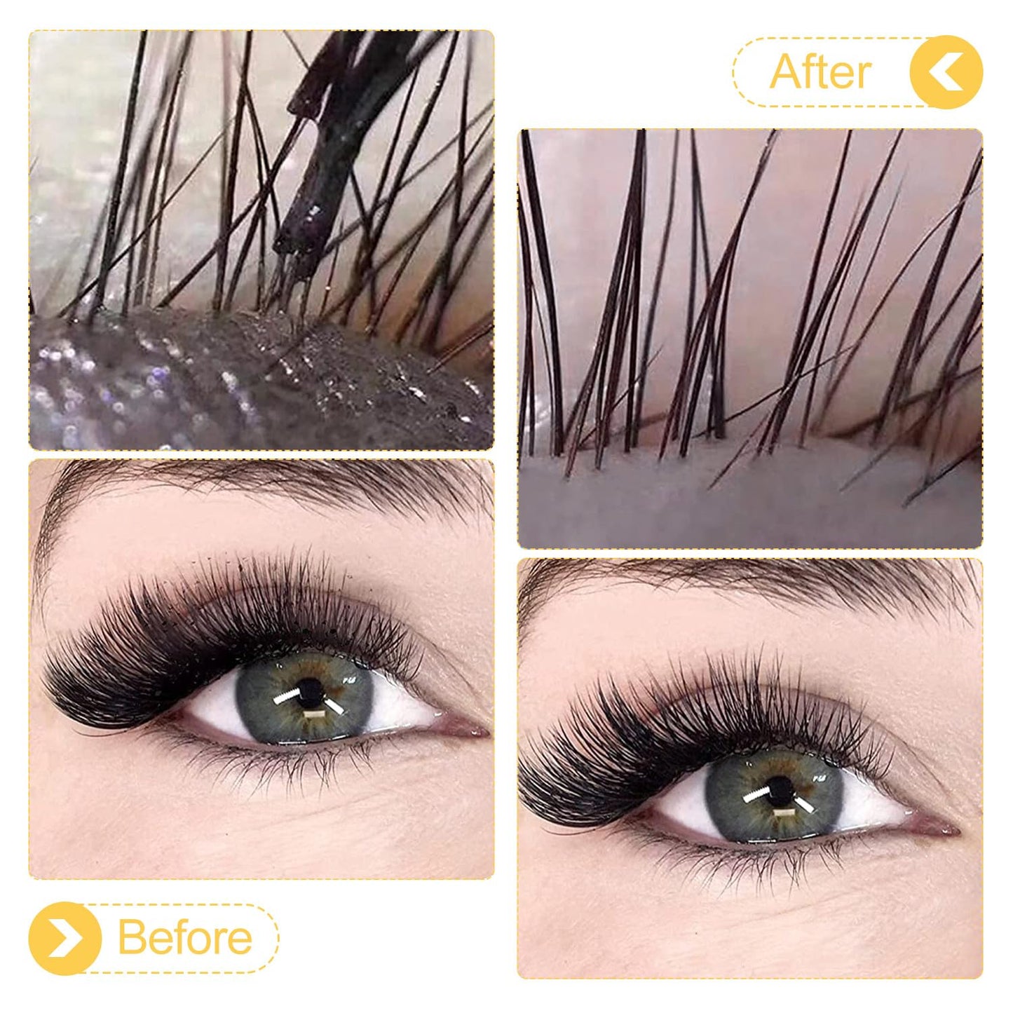 Eyelash Cleanser Concentrate 100ml Passion Fruit Professional Lash Shampoo Foaming Cleanser Lash Wash Concentrate for Extensions Lashes with Salon Home Care-Makes 40 Bottles Passion Fruit-GlimoraGlow