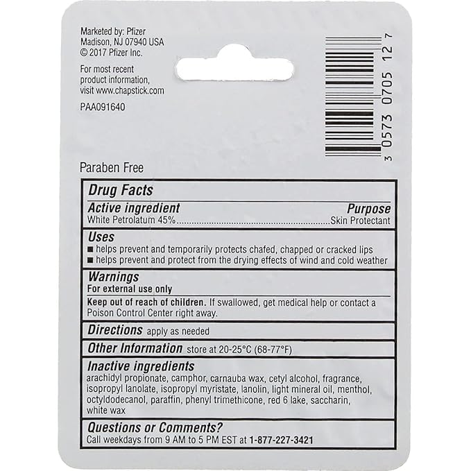 0.15 Oz Cherry Flavor Skin Protectant Flavored Lip Balm Tube (Pack of 4)-GlimoraGlow