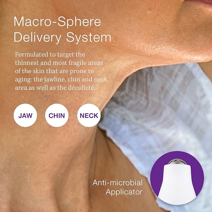 SBLA Beauty - Neck, Chin & Jawline Sculpting Wand 0.7 Fl Oz / 20mL - Lifts & Firms the Neck, Chin, Jawline & Decollete - Reduces Lines & Wrinkles - Smooths, Tightens Sagging Skin - Evens Out Skin Tone-GlimoraGlow