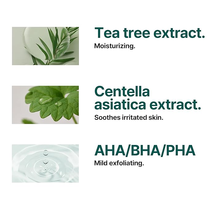 SOME BY MI AHA BHA PHA 30 Days Miracle Acne Clear Body Cleanser - Pack of 2 - Daily Exfoliating Tea Tree Acne Body Wash with Salicylic Acid - Deep Cleanses Sebum and Impurities - Korean Skin Care-GlimoraGlow