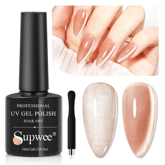 10ml Cat Eye Gel Nail Polish with Magnetic Nail Polish Gel for Home Manicure Nails DIY-GlimoraGlow