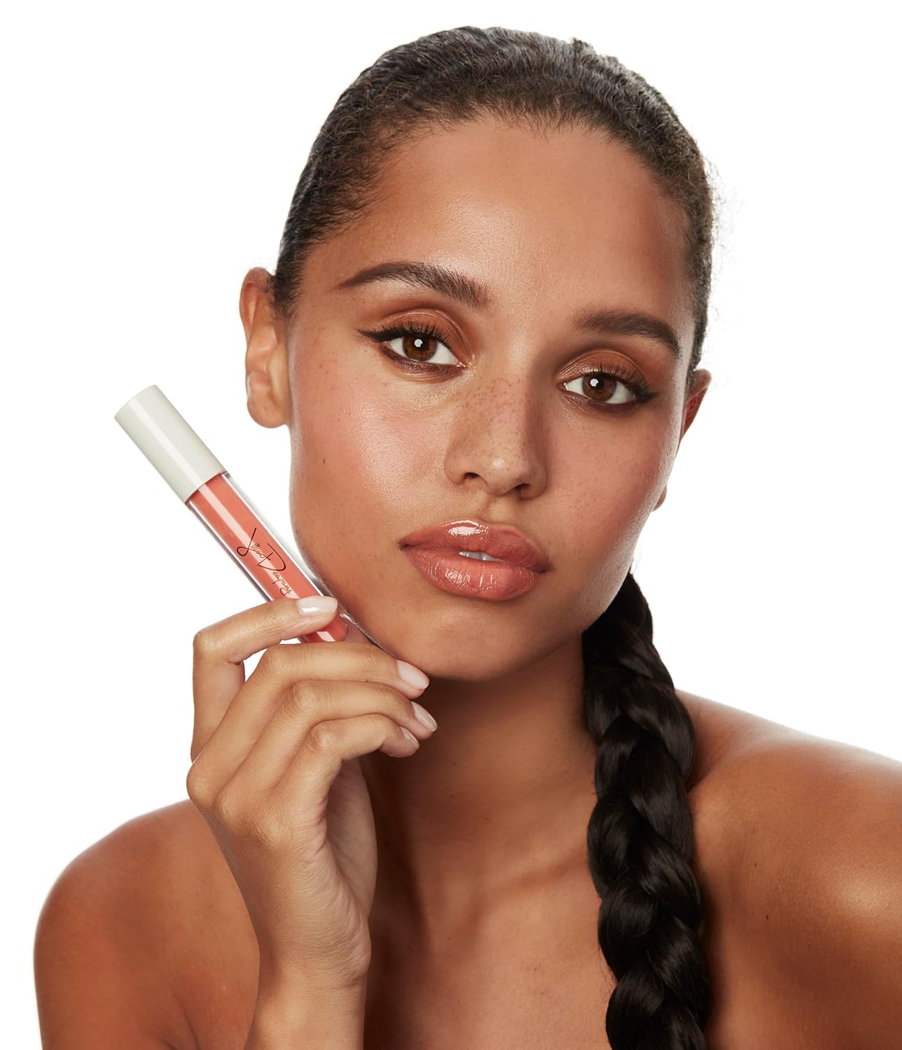 Jillian Dempsey Lip Gloss: Enhance, Hydrate & Smooth Lips with Firming & Plumping Benefits, Vegan, 4ml | Peachy Peach-GlimoraGlow