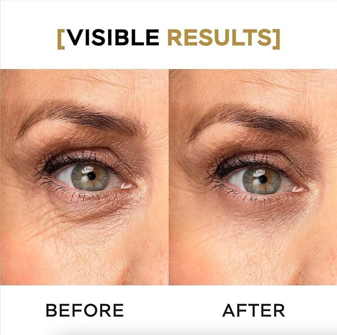 AM/PM Anti-Aging Kit Eye Contour Duo, Deep Hydration Eye Contour Cream with Cotton Stem Cells & Hyaluronic Acid (AM), Eye Contour Anti-Fatigue with Arabic Coffee for Under Eye Lines Protection(PM)-GlimoraGlow