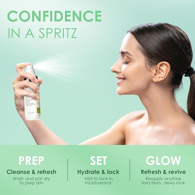 AUSLKA Salicylic Acid Oil Balancing Spray with 2% Salicylic Acid Regulates Skin Balance for Pimple and Oily Skin, Fruit Acid Spray for Face & Body (3.4 Fl Oz)-GlimoraGlow