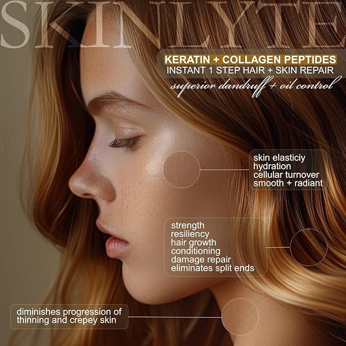 Natural Hair & Whole Body Bar Soap -Hair & Skin Treatment- Keratin & Collagen Peptides | Hair: Promotes Growth, Repair, Strength, Volume | Skin: Anti-Aging, Firm, Elasticity w/Organic Sulfur-GlimoraGlow