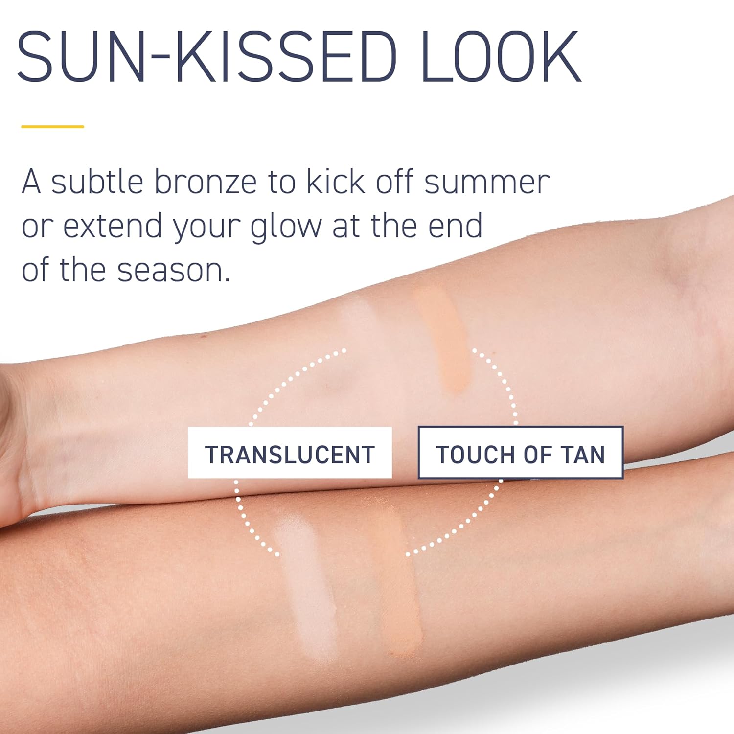 Brush On Block SPF 30 Mineral Powder Sunscreen, Touch of Tan, Refillable, Broad Spectrum, Water Resistant Face Protection, For All Skin Types, Subtle Hint of Color, Reef Friendly, Mfg in USA-GlimoraGlow