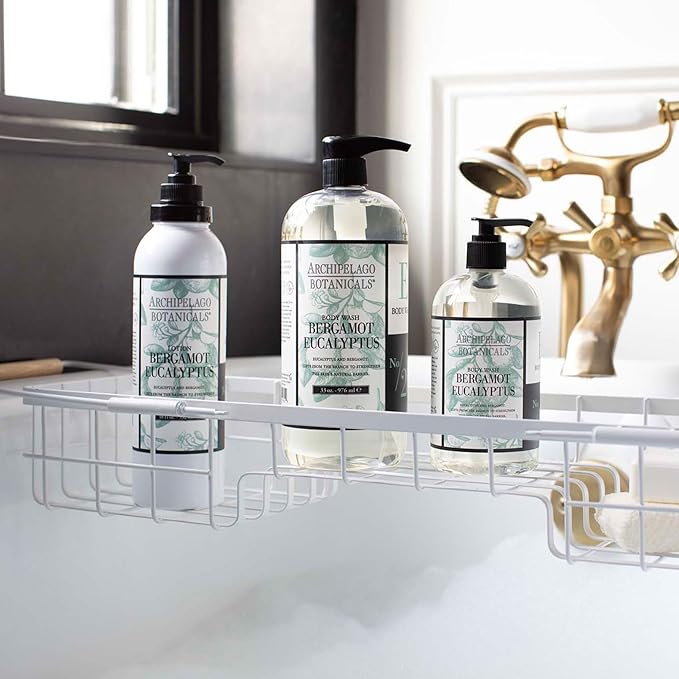 Archipelago Botanicals Bergamot Eucalyptus Lotion, Hydrating Lotion for Rejuvenated and Smooth Skin, Scented Body Lotion Made without Parabens, Phthalates and GMOs (18 oz)-GlimoraGlow