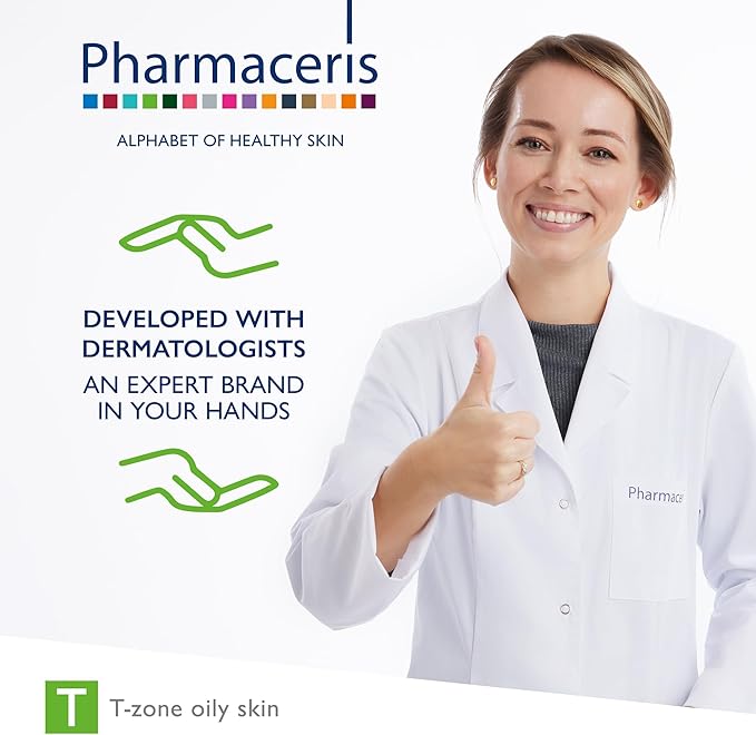 Face & Body Breakout Solution - 3% Mandelic Acid Helps Clarify Blemish & Acne Prone Skin, Face, Back & Chest Pimples Exfoliating & Clearing Treatment, SEBO-ALMOND-CLARIS, 6.42 fl oz-GlimoraGlow