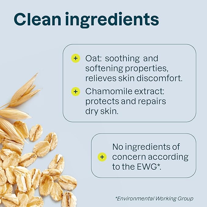 ATTITUDE Body Lotion for Sensitive Skin with Oat, EWG Verified, Dermatologically Tested, Vegan, Chamomile, 16 Fl Oz-GlimoraGlow