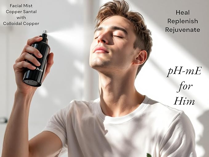 Hydrating Cleaning Face Mist, Copper Rose, Pure, Natural, Organic Ingredients Helps your Skin Reduce Wrinkles, Fine Lines, Inflammation, Acne, for Clear Beautiful Skin (2oz)-GlimoraGlow