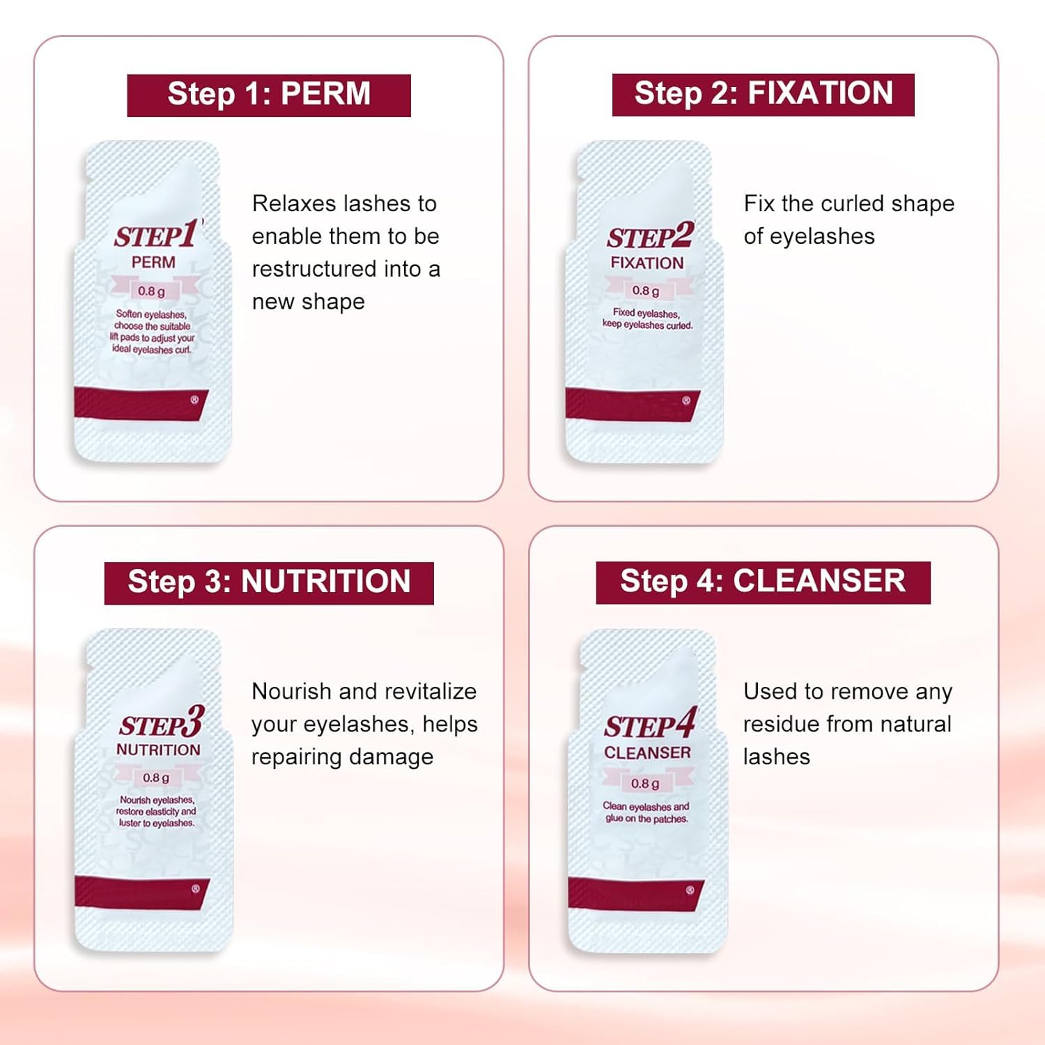 Lash Lift Kit Eyelash Perm Kit Professional Eyelash Lift Kit, YIMEIR Lash Perm Kit Lash Lamination Kit Lash Lifting Tools Suitable for Salon and Home Use-GlimoraGlow