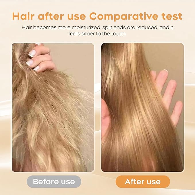 Hydrating Conditioner for Dry, Damaged Hair - 8.4oz | Moisture Repair Treatment with Hydrolyzed Keratin & Coconut Oil for Smooth, Shiny, Manageable Hair-GlimoraGlow