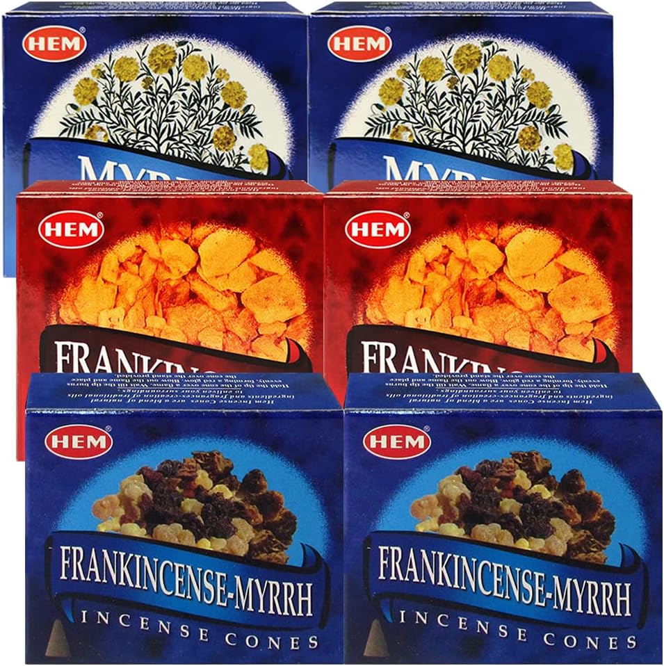 Incense Cones & Holder Bundle Variety Pack from Hem Trumiri Insense Inscents Insencents Insence-GlimoraGlow