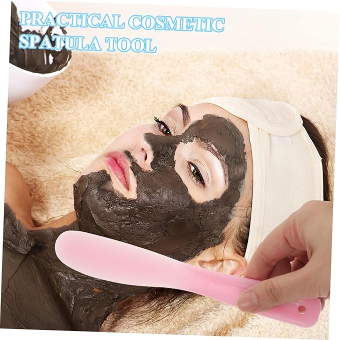 10pcs Tool Stick Makeup Spatula Cosmetic Plate Mixer Cosmetic Mixer Silicone Stirring Tools Beauty Spatula Makeup Plate Spatula Makeup Mixing Tool Makeup Mixer Tool-GlimoraGlow