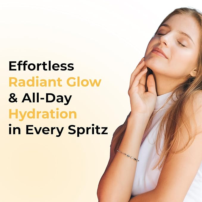 Italian White Truffle Spray Serum - Vegan Skin Care - Face Mist Hydrating Spray with Avocado & White Truffles - Face Serum for Radiant Skin - 3.38 Fl Oz-GlimoraGlow