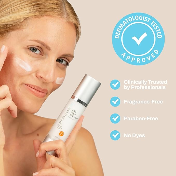 Photozyme DNA Youth Recovery Facial Serum | 1.7 Fl Oz-GlimoraGlow