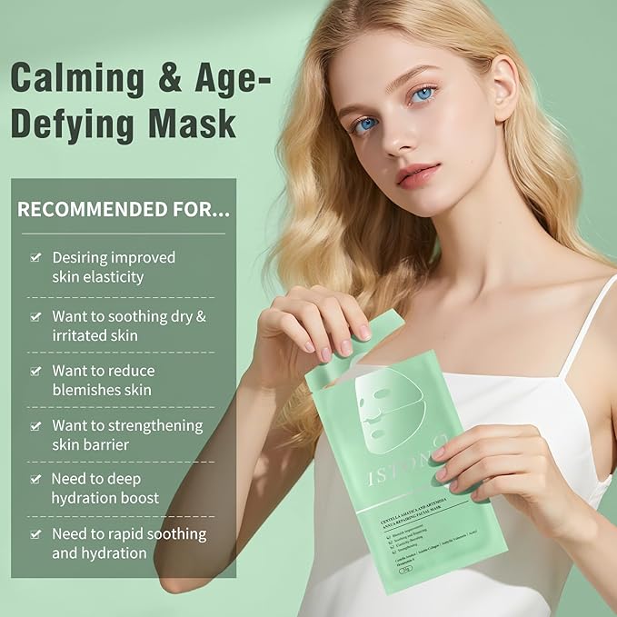 ISTON Overnight Hydrogel Face Mask for All Skin-GlimoraGlow