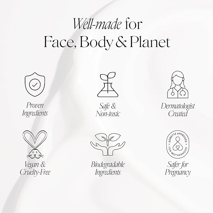 Doctor Rogers Body Cream. Hydrating Unscented Moisturizer for Dry Skin, with Shea Butter, Squalane, Ceramide, & Glycerin Moisturizing Lotion, 6.8 Ounce (200 ml)-GlimoraGlow