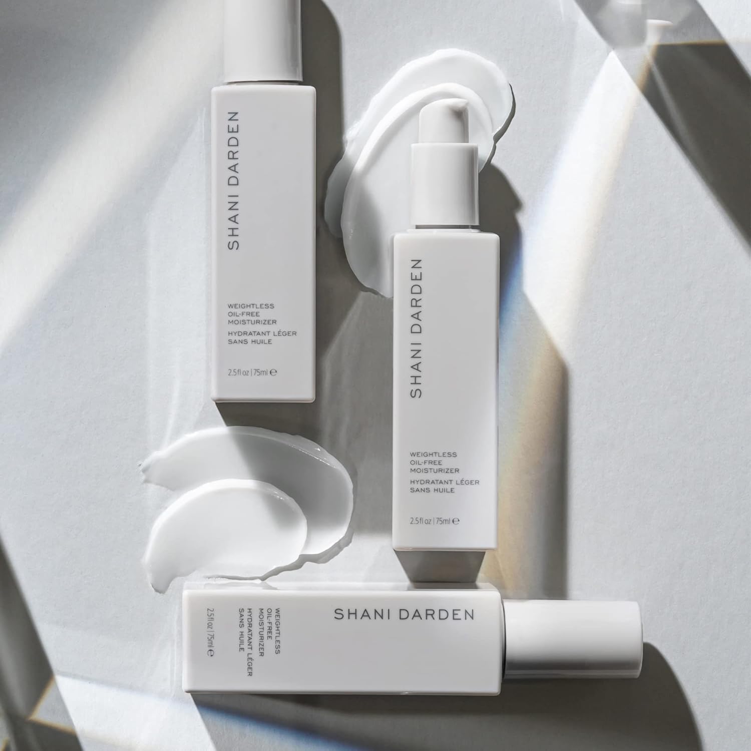 SHANI DARDEN SKIN CARE Weightless Oil-Free Moisturizer, Lightweight Moisturizer With Hyaluronic Acid Helps Hydrate Skin Without Clogging Pores, 2.54 fl oz-GlimoraGlow