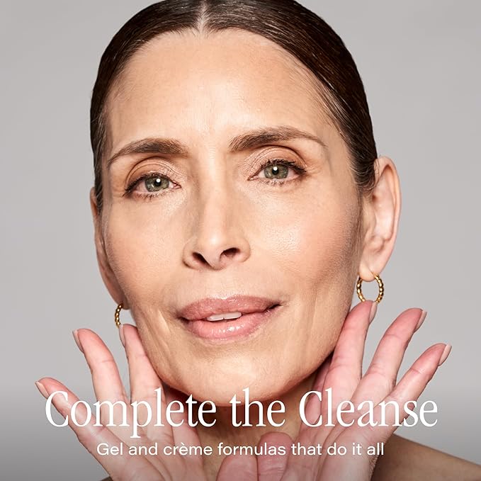 SKINN Day & Night Face Wash for Women & Men - Refreshing Green Tea & Mint Infusion, Nourishing Olive & Enzyme Formula - Complete AM/PM Cleanser Set for Hydrated-GlimoraGlow