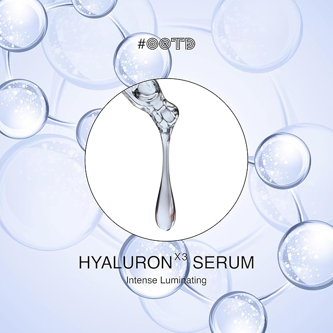 #OOTD Triple Hyaluron Hydrating Mask for Dry and Sensitive Skin, Anti Aging, Tightening and Moisturizing, Korean Vegan Beauty, Hyaluronic Acid, Caffeine, Vitamin C 10EA-GlimoraGlow