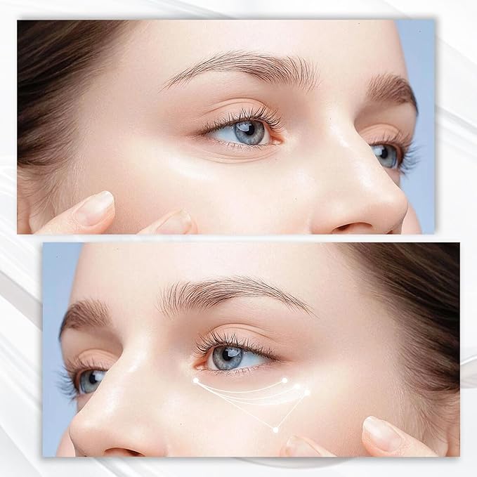 Instant Firm Eye Cream, Temporary Eye Tightener,Instant Firm Eye Tightening Cream for Firm Under Eye Firming, Reduce Fine Lines,2pcs-GlimoraGlow