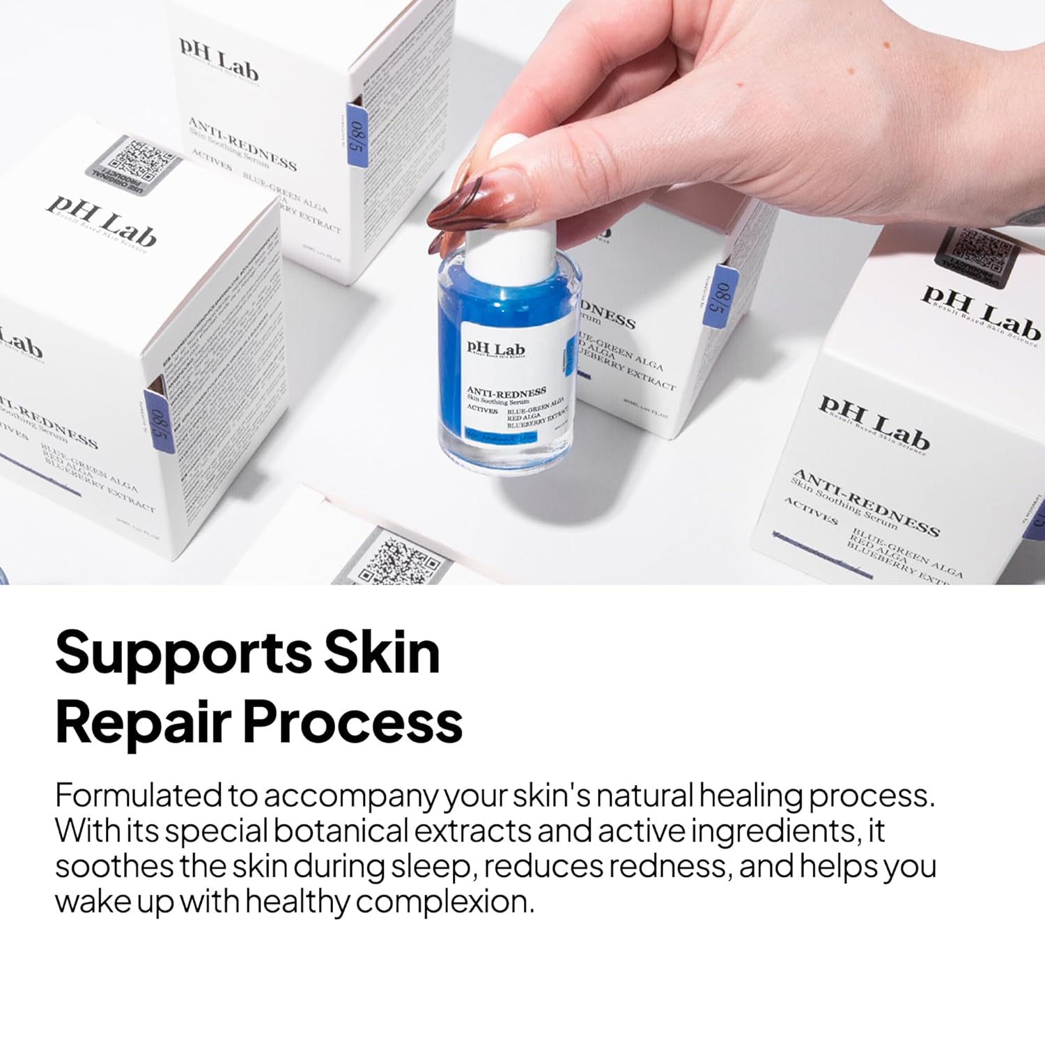 Anti Redness Serum, Reduces Capillary Cracks Appearance, Evens Skin Tone, Skin Soothing and Redness Reform Serum, 1.01 Fl Oz (Pack of 2)-GlimoraGlow