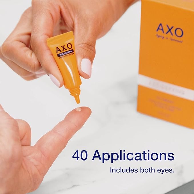 Age-Defying Under-Eye Serum | Best Instant Wrinkle Remover | Advanced Formula Anti Aging Visibly Reduces Under Eye Wrinkles, Bags, Dark Circles, Fine Lines & Crow’s Feet | 100% All-Natural-GlimoraGlow