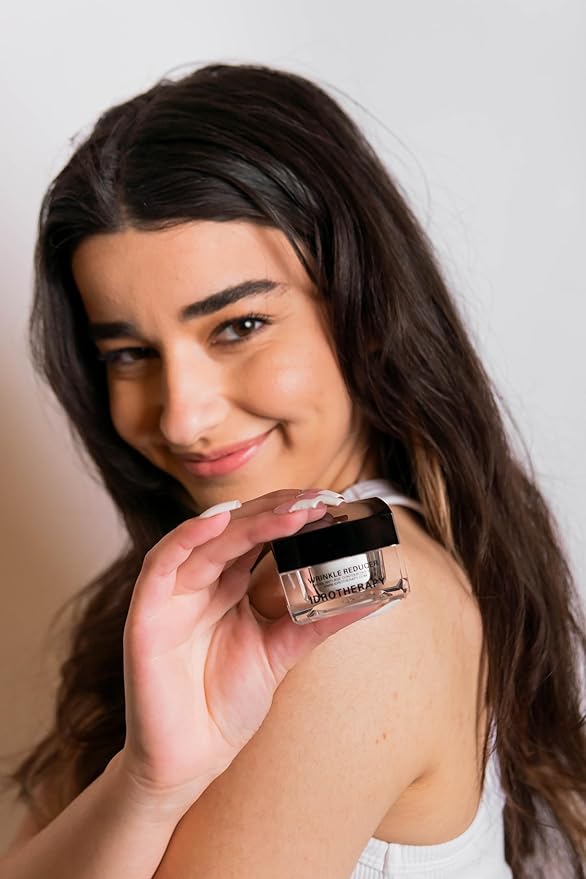 Wrinkle Cream for Women with Renovage, Hyaluronic Acid and Matrixyl - Face Tightening & Lifting Cream - Anti-Aging Formula for Wrinkles and Fine Lines - 0.5 Oz-GlimoraGlow