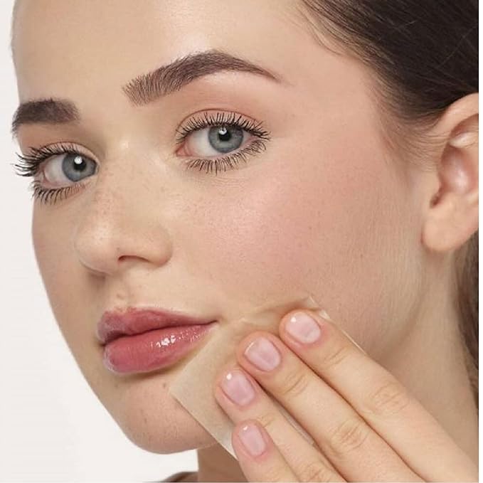 ARTDECO Oil Control Paper - Oil-Absorbing Blotting Paper - Gives Your Complexion a Matte Finish - Refill Pack with 100 Sheets - For Makeup - For Oily Skin - Easy Take Out Design - Face Wash - 100pcs-GlimoraGlow