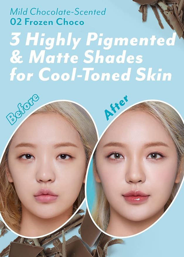 I'm Meme Palette - Afternoon Tea Contour | Frozen Choco, Bronzer Palette for Face & Cheeks, Matte Powder Bronzer, Natural Makeup, Buildable Coverage, Light to Medium, For Cool Tone Skin, 0.4oz-GlimoraGlow