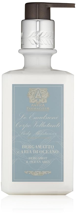 Antica Farmacista Body Moisturizer - Moisturizing Scented Lotion - Premium Body Moisturizer - Luxury Gift for Women & Men - Hand & Skin Hydration - Bergamot & Ocean Aria, 10 Fl Oz-GlimoraGlow