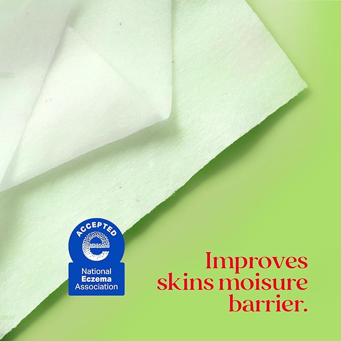 Burt's Bees Back To School Dorm Essentials, Aloe Vera Face Wipes, for Sensitive Skin, Soothing Makeup Remover & Facial Cleansing Towelettes, 30 Ct. (3-Pack)-GlimoraGlow