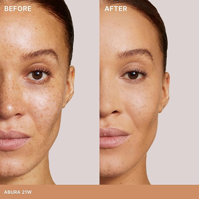 ILIA - Skin Rewind Complexion Stick - Foundation + Concealer + Skincare | Non-Toxic, Vegan, Cruelty-Free, Clean Makeup (21W - Abura, 0.35 oz | 10 g)-GlimoraGlow