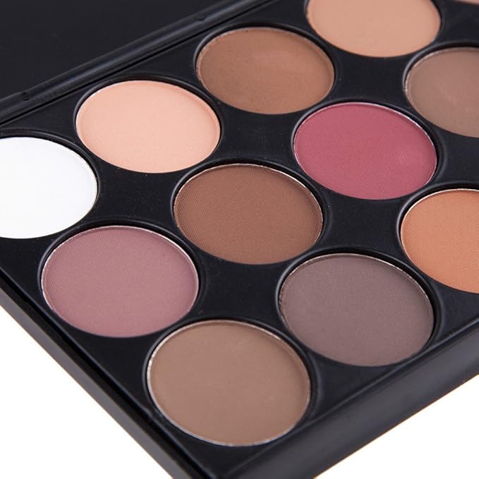 15 Colors Eyeshadow Makeup Palette Cosmetic Contouring Kit - Perfect for Professional and Daily Use-GlimoraGlow