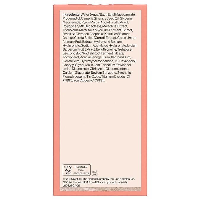 Honest Beauty Daily Green Juice Antioxidant Super Serum | Improves Skin Tone + Texture | Gentle for Sensitive Skin, Fragrance Free, Vegan | 1 fl oz-GlimoraGlow