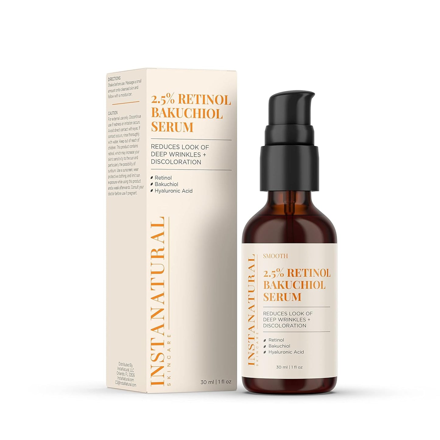 InstaNatural Face Serum (Serum Bakuchiol)-GlimoraGlow