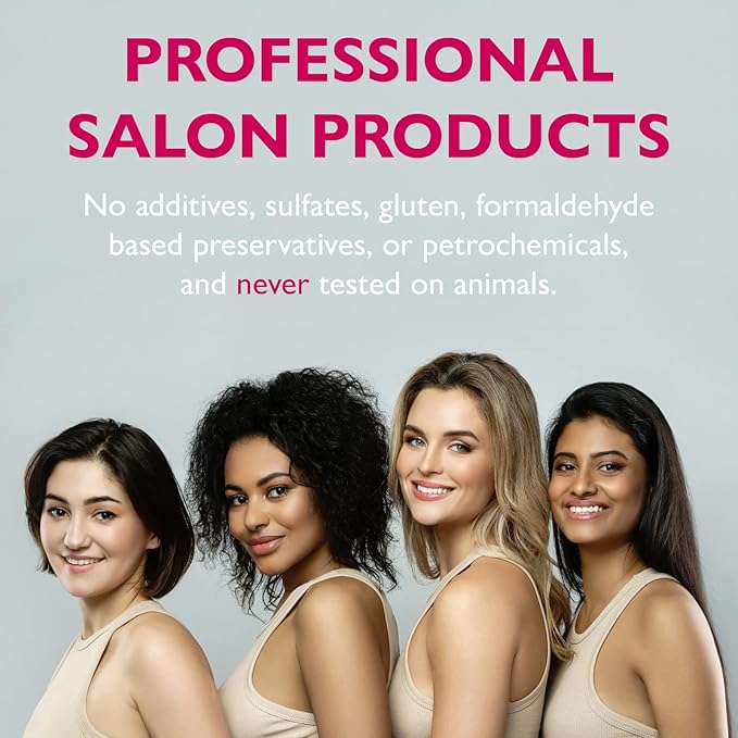 12 Benefits Leave-In Conditioner Spray – Instant Healthy Hair Treatment, Anti-Frizz, Detangles, Strengthens & Repairs, Heat Protection with Quaternium 39 & Silk Fibre Protein, 6 Fl Oz-GlimoraGlow