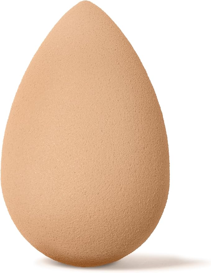 Beautyblender® | Nude Beige Beauty Blender Makeup Sponge, Super-Soft Foam Easily Blends Foundations, Powders & Creams, Made in USA, Reusable, Washable, Streak Free Application, Vegan, Cruelty Free-GlimoraGlow