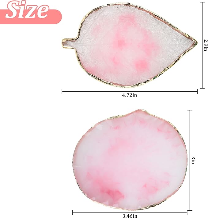 2 Pieces Nail Art Palettes Nail Polish Palette Mixing Palette Makeup Plate Nail Plates for Nail Art Nail Tip Holder Nail Art Display-GlimoraGlow