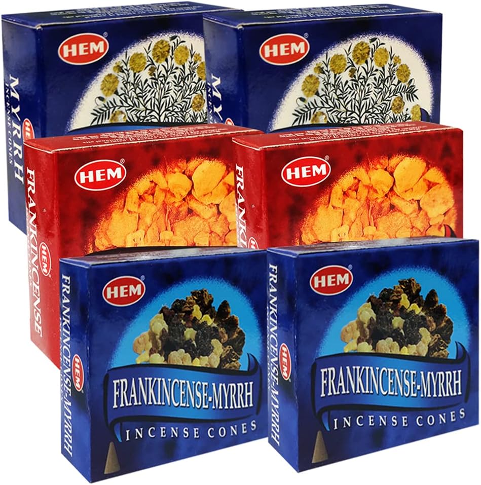 Incense Cones & Holder Bundle Variety Pack from Hem Trumiri Insense Inscents Insencents Insence-GlimoraGlow